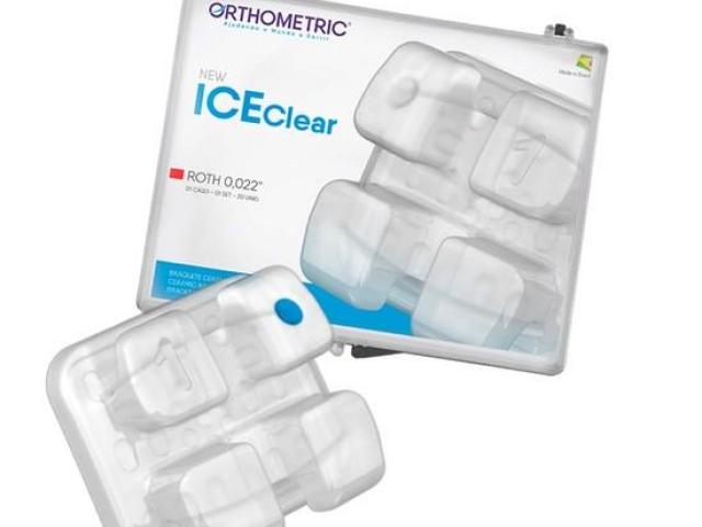 Braquete Cerâmico Orthometric New Ice Clear slot 022 - 1