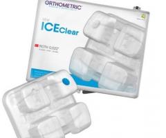 Braquete Cerâmico Orthometric New Ice Clear slot 022